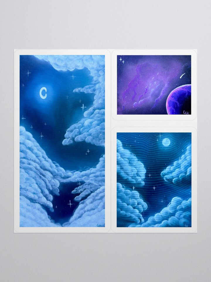 Celestial Sticker set product image (1)