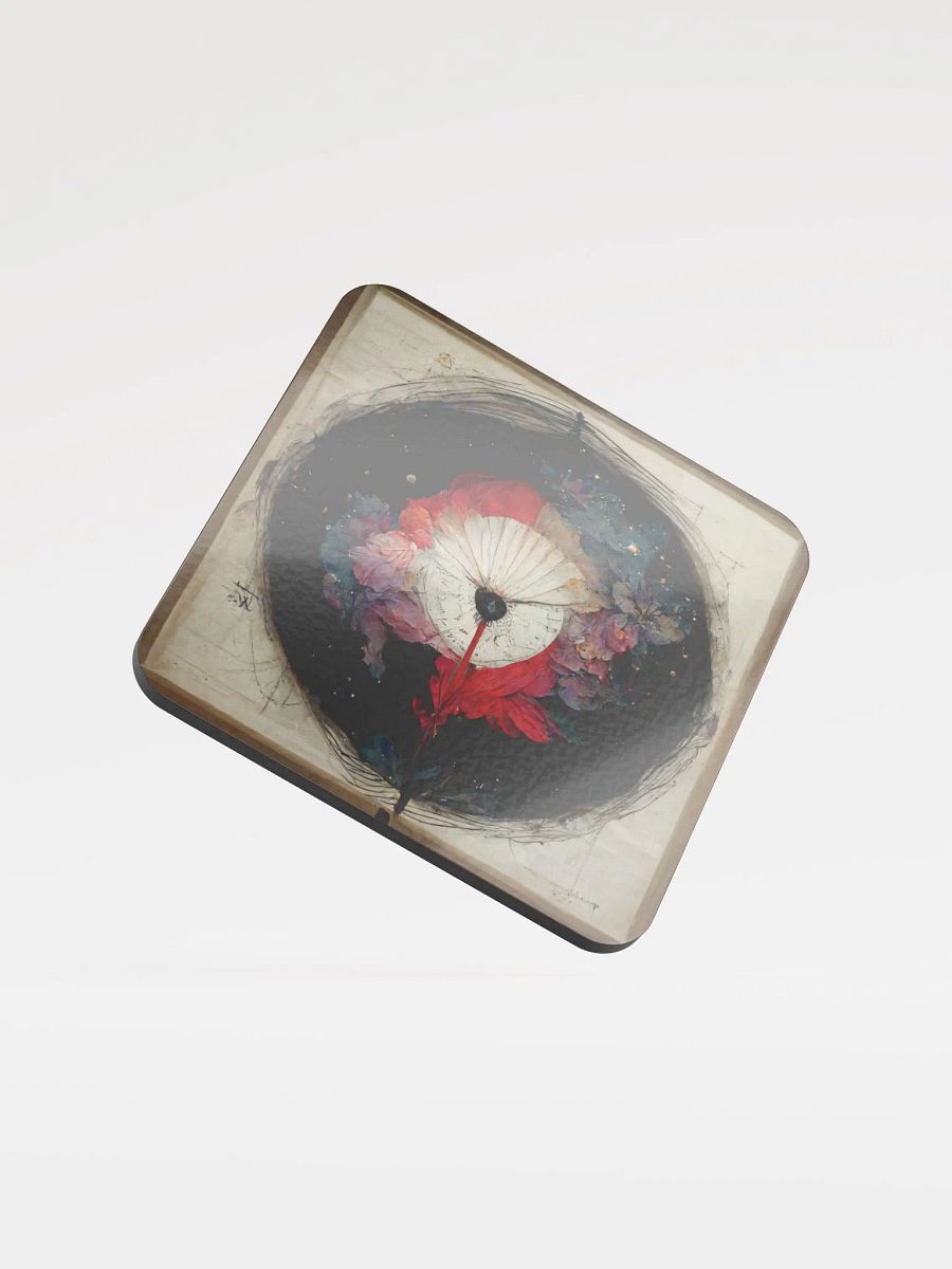 Cosmic Flora Cork Coaster product image (1)