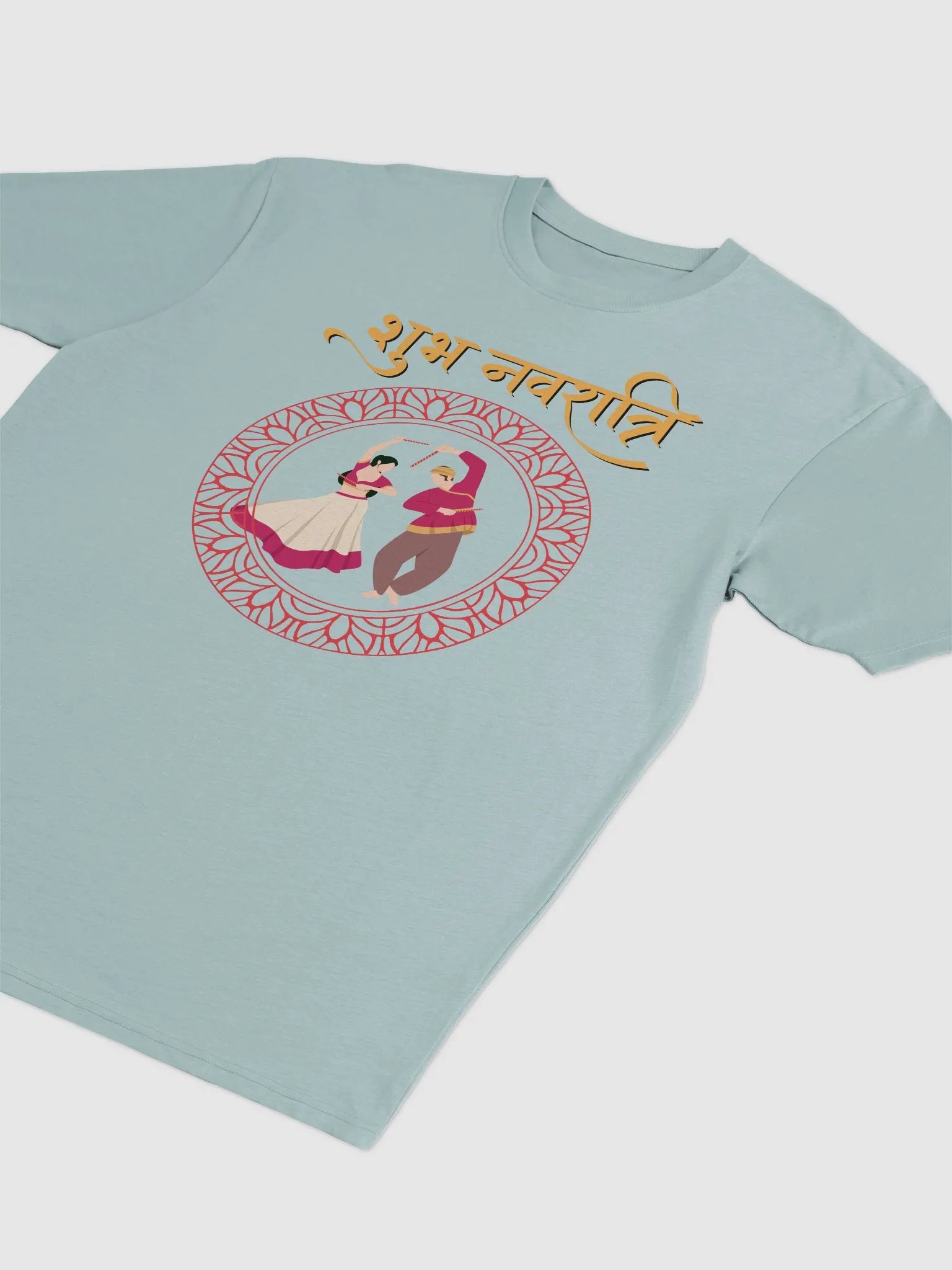 Navratri T-Shirt Short Sleeves - Round Neck - Enjoy the festival and Gift for your loved ones product image (3)