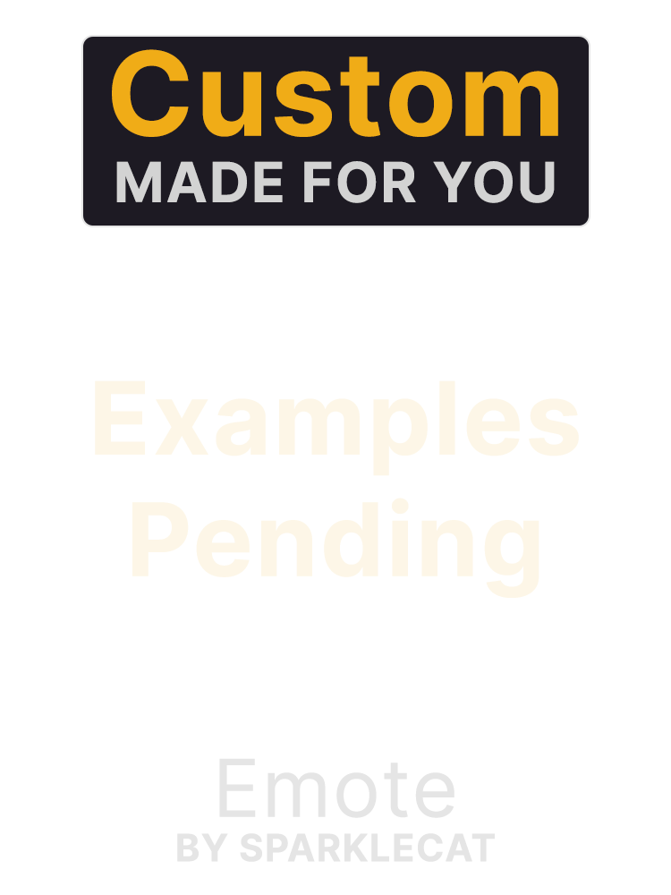 Custom Handdrawn Emote by SparkleCat product image (1)