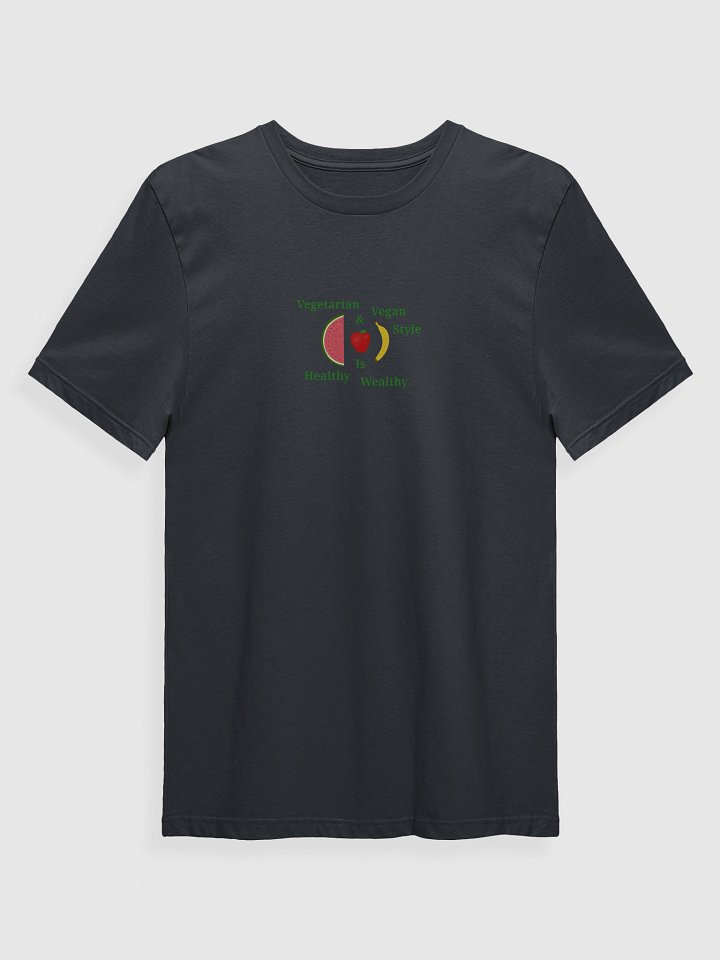 Healthy & Wealthy Vegan T-Shirt product image (1)