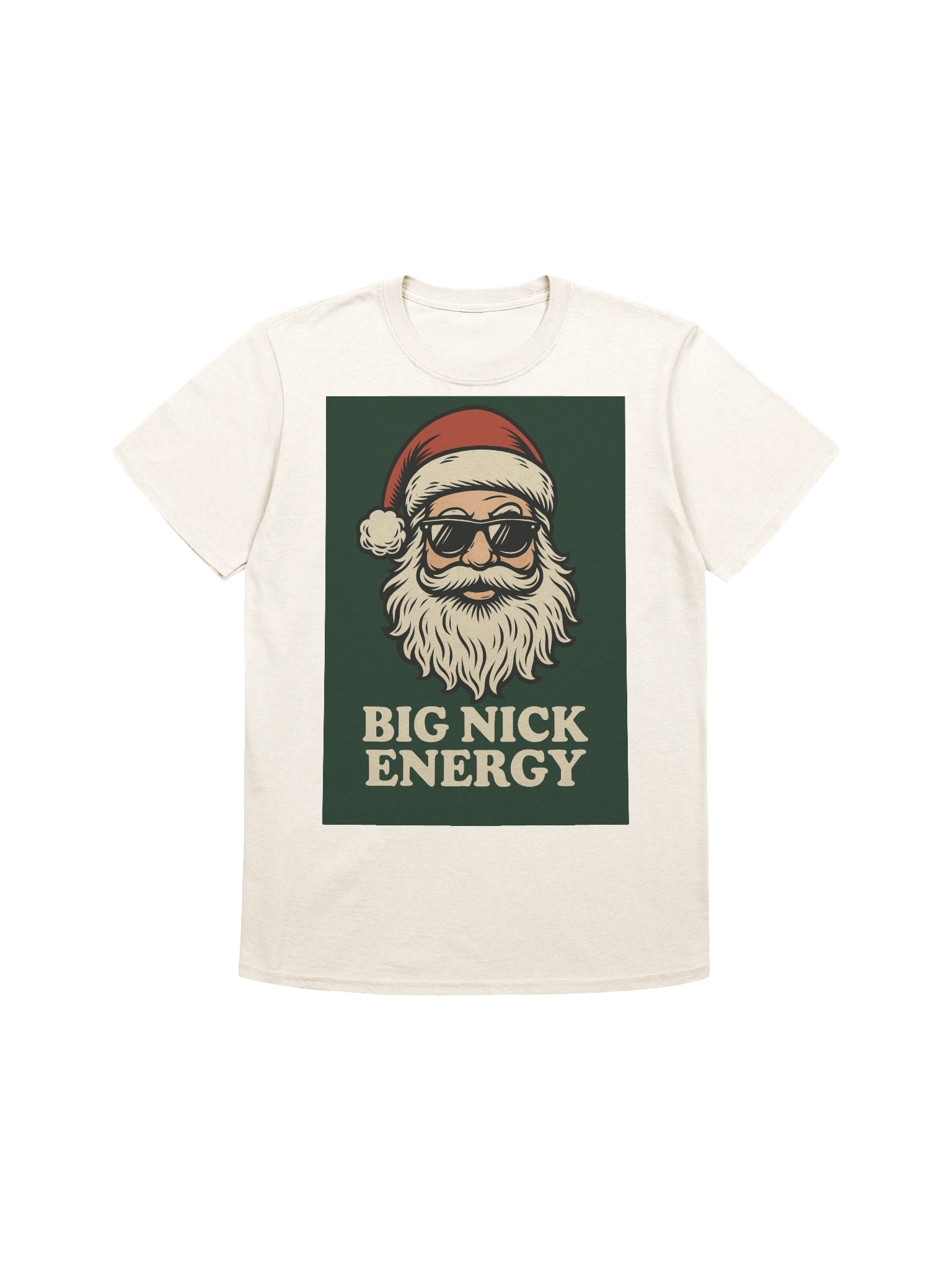 Big Nick Energy Santa Shirt | Funny Christmas Graphic Tee product image (4)