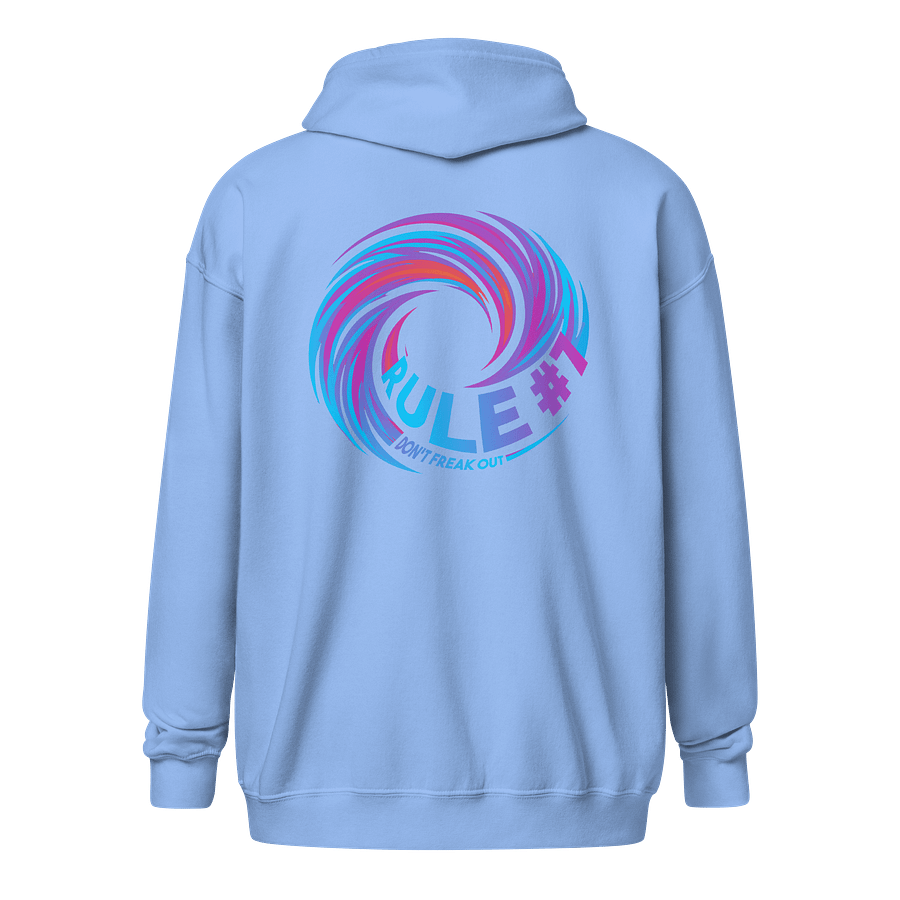 Rule #7 Zip Hoodie Heatwave product image (6)