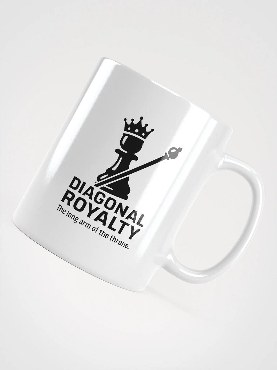Diagonal Royalty - White Glossy Mug product image (11)