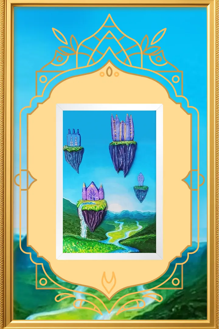 Fantasy World Framed Print product image (1)