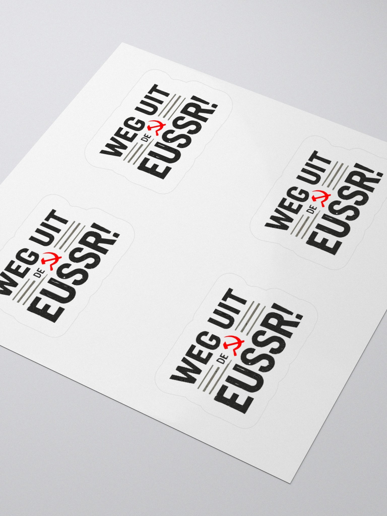 Stickers - Weg Uit De EUSSR 1 product image (9)