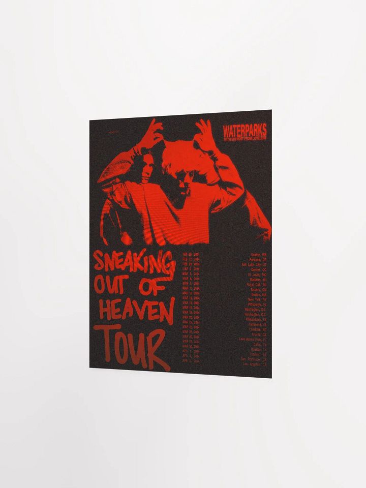 SOOH TOUR POSTER RED product image (4)