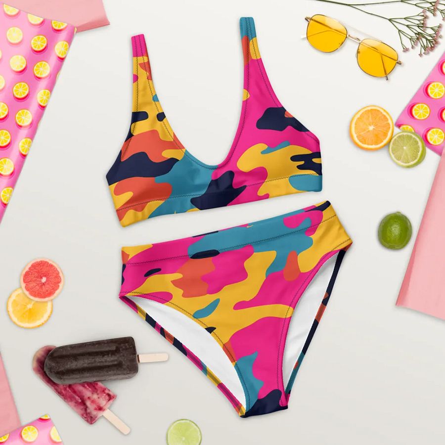 Pop Art Camo Splash Bikini product image (10)