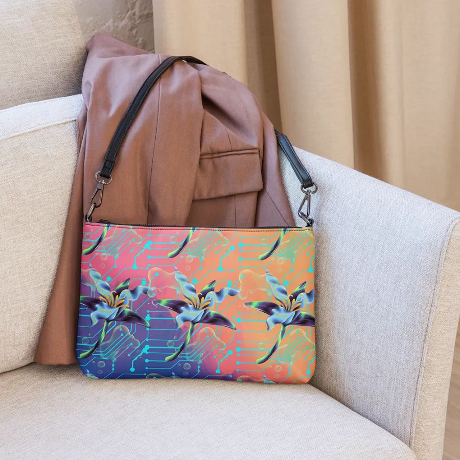 Nature-Tech Fusion Crossbody Bag for fashionable ladies product image (6)