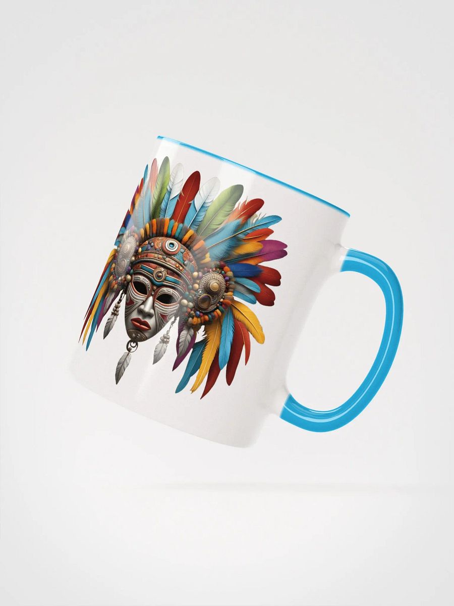 26b2 Quetzalcoatl Eztlihuitl Aztec Mask Mug product image (5)