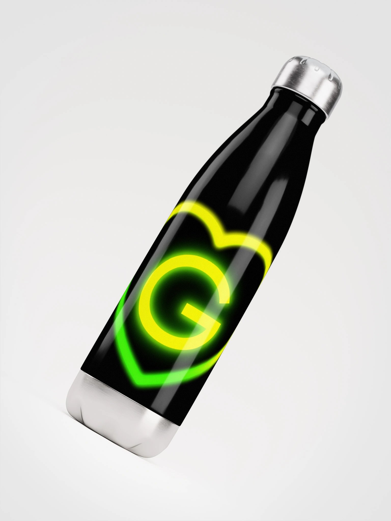 Water Bottle - Glowing Gumstitch Heart product image (4)