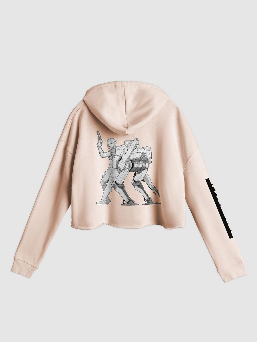 SpaceLibs Cropped Hoodie (Dark Logo) product image (1)