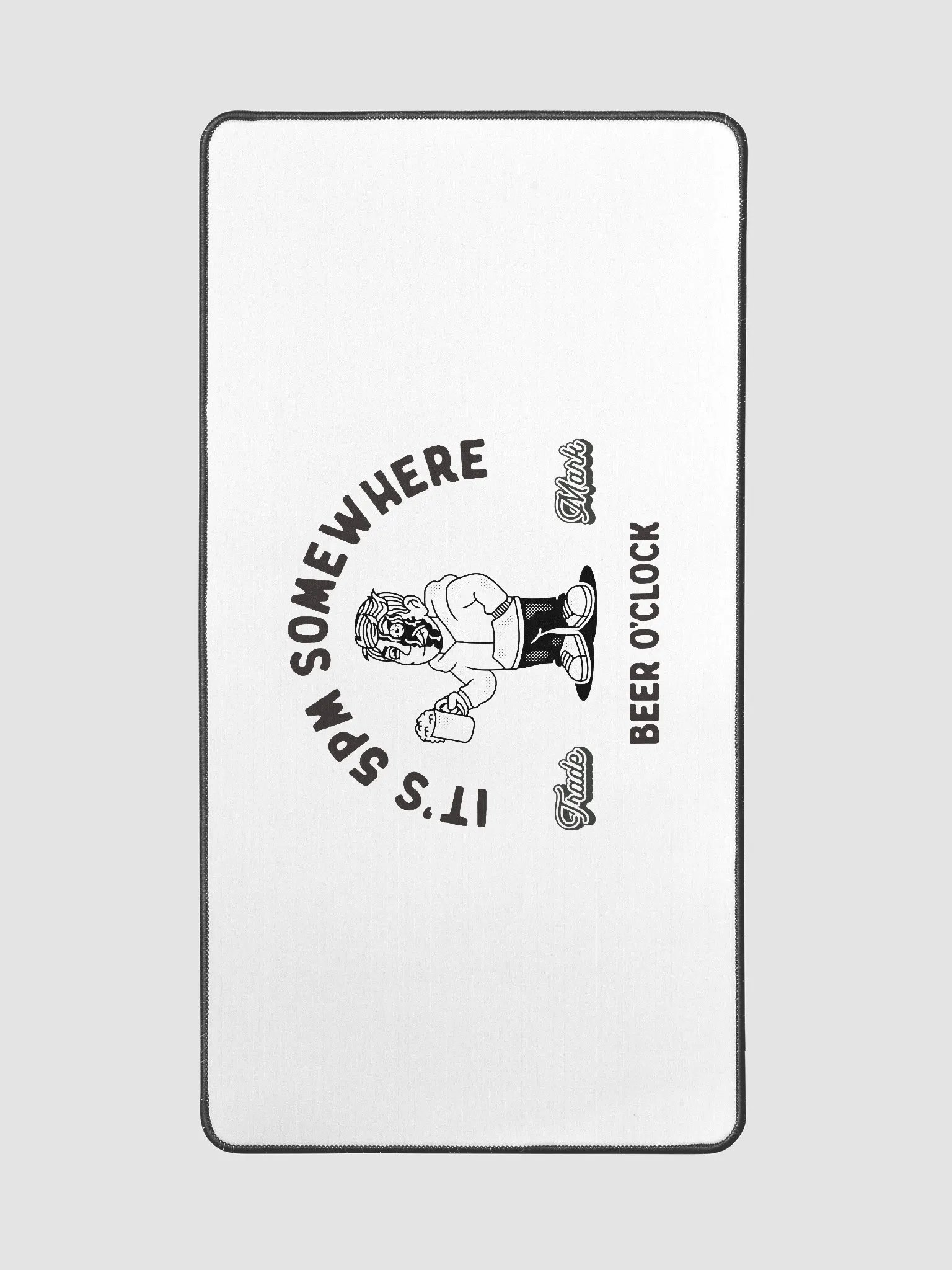 Its 5 PM Somewhere Desk Mat Large print product image (2)