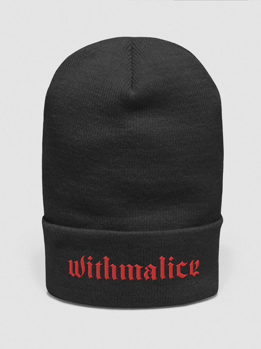 withmalice beanie product image (1)
