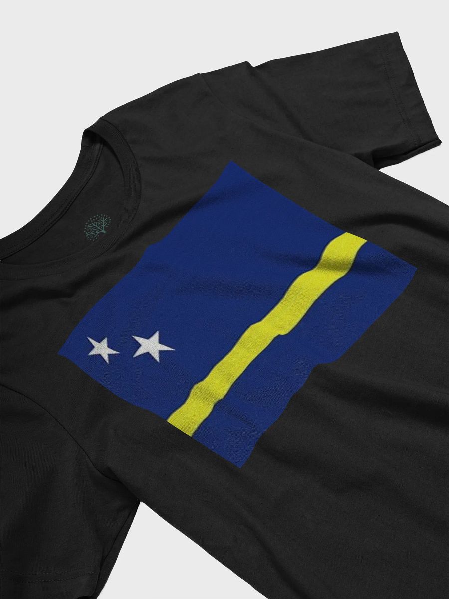 Exclusive Unisex Curaçao Flag Graphic Tee by Graphic Grove - Supersoft Cotton product image (5)