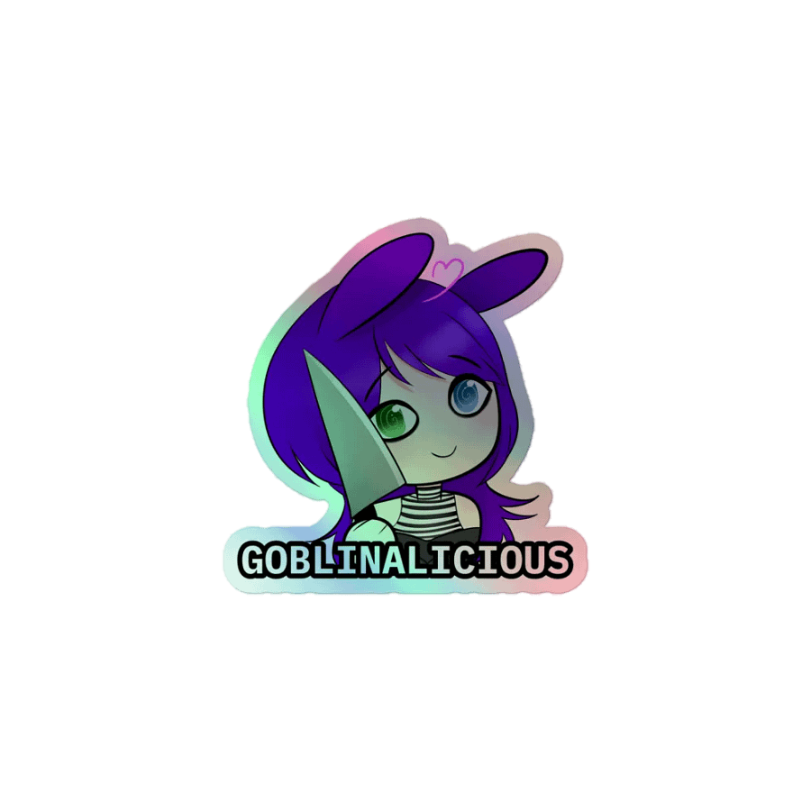 🤩 Shiny Kawaii Knife Sticker (Giveaway Edition) product image (1)