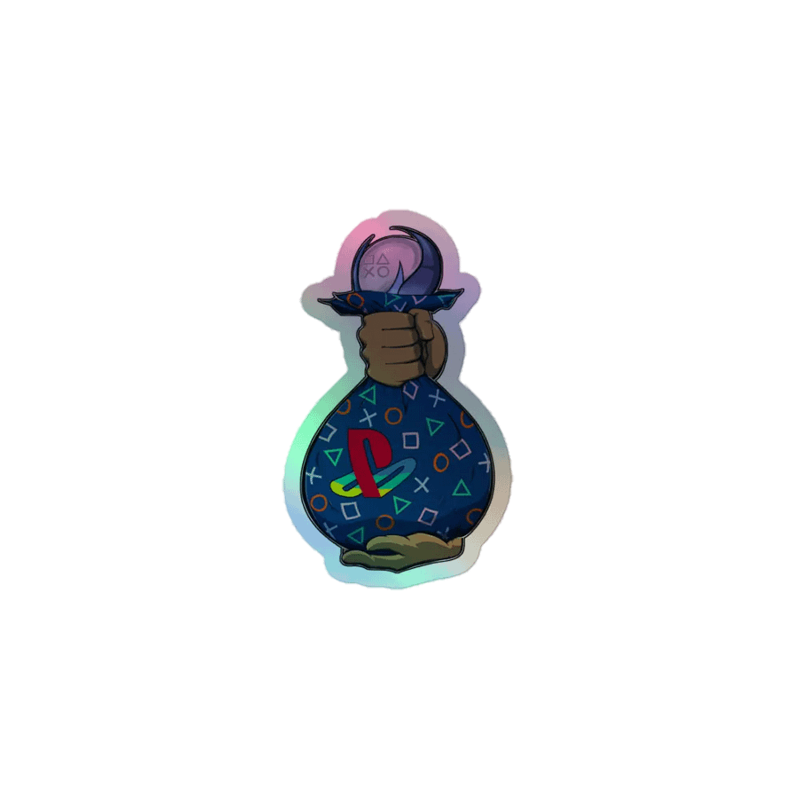 Jackmove Moneybag Holo Sticker product image (1)