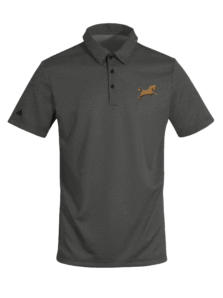 Gallop in Style Embroidered Horse : Space-Dyed Polo product image (20)