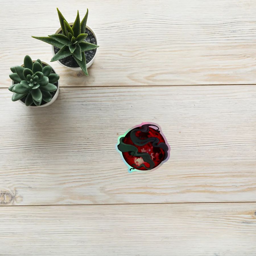 Blood moon sticker product image (10)