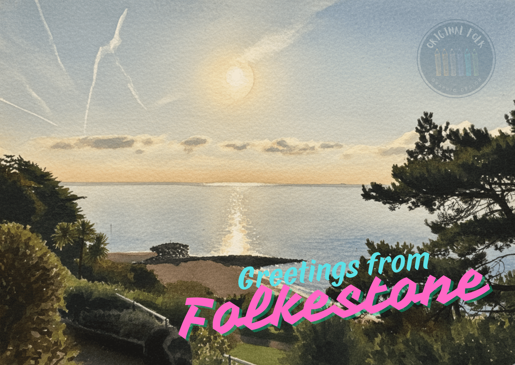 Folkestone Postcards - Bundle of 4 cards product image (4)
