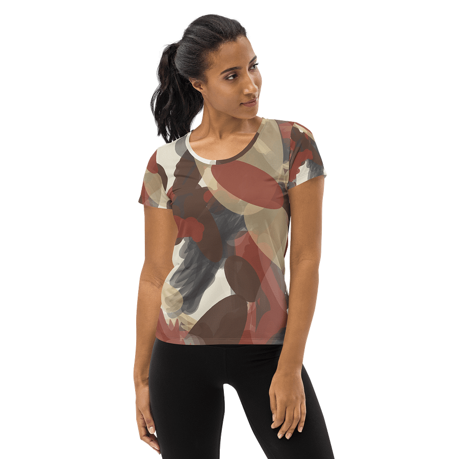 Earthy Elegance Women's Athletic T-Shirt product image (1)