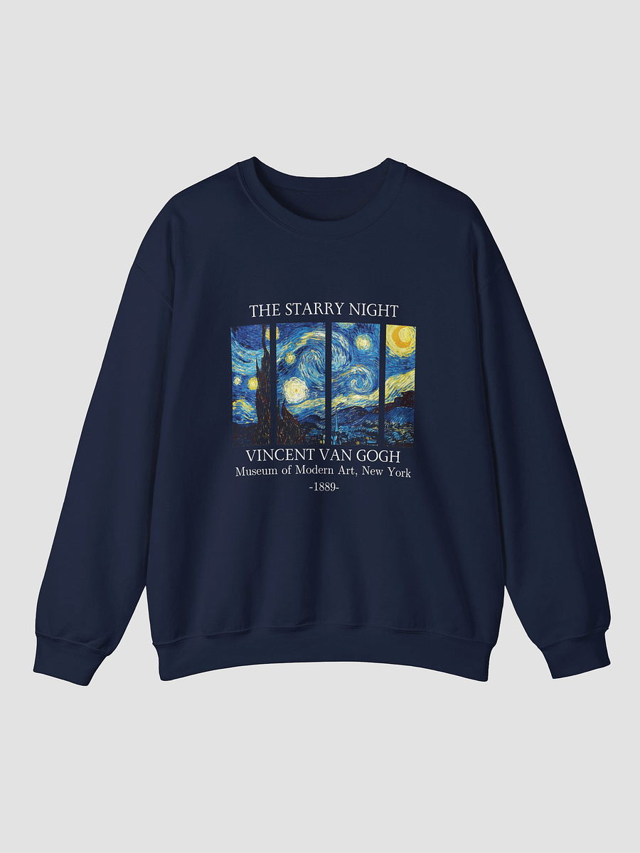 THE STARRY NIGHT VINCENT VAN GOGH Museum Of Modern Art sweatshirt product image (2)