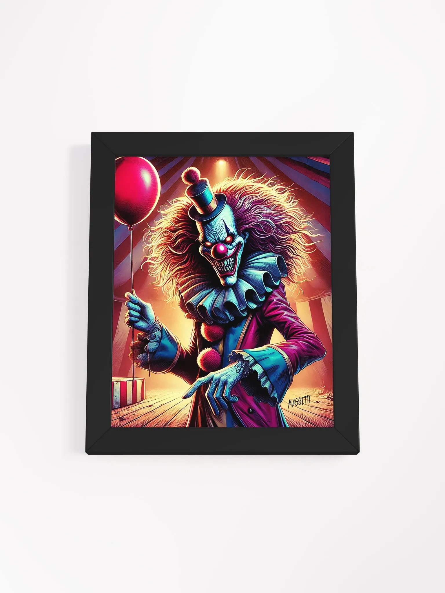 20th Anniversary FREAKO the CLOWN Print Framed product image (1)