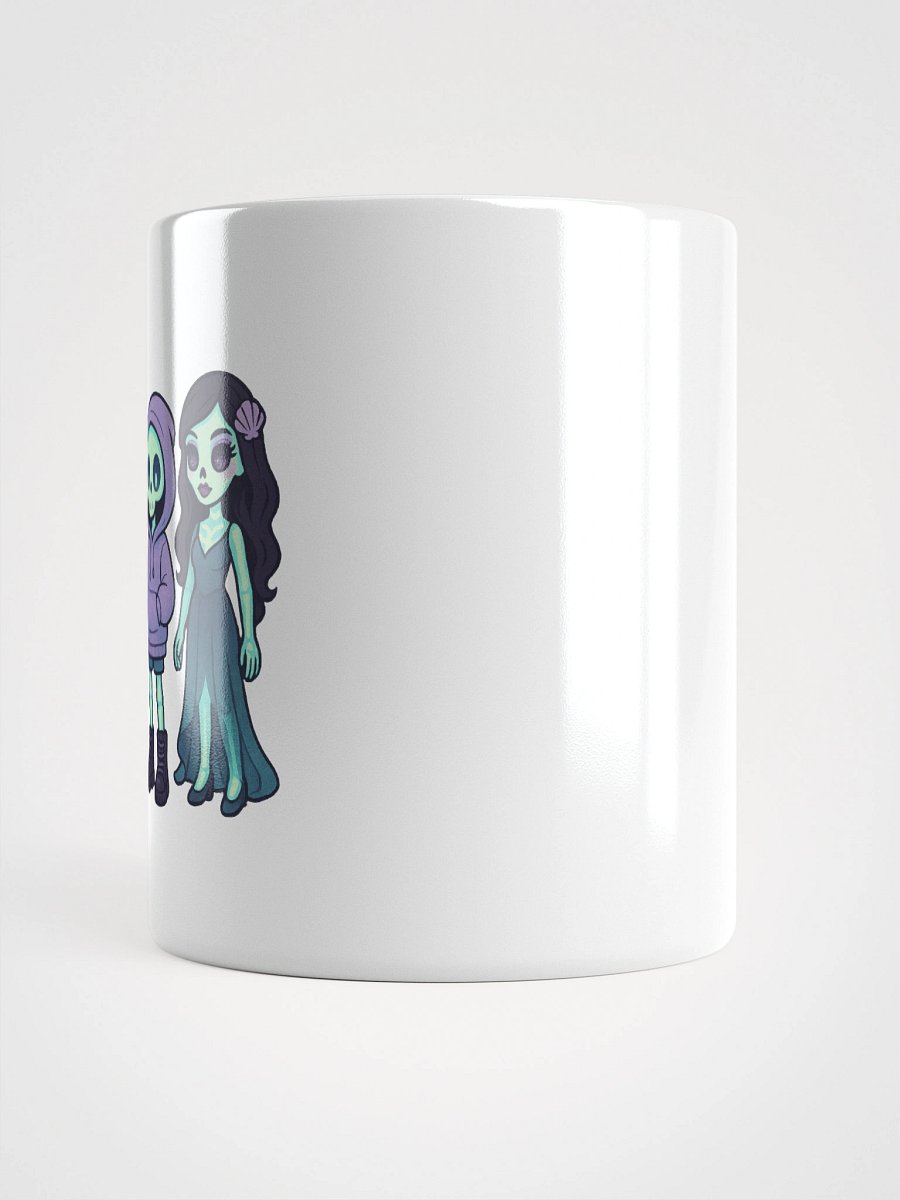 Spooky Skeletons White Glossy Mug product image (2)