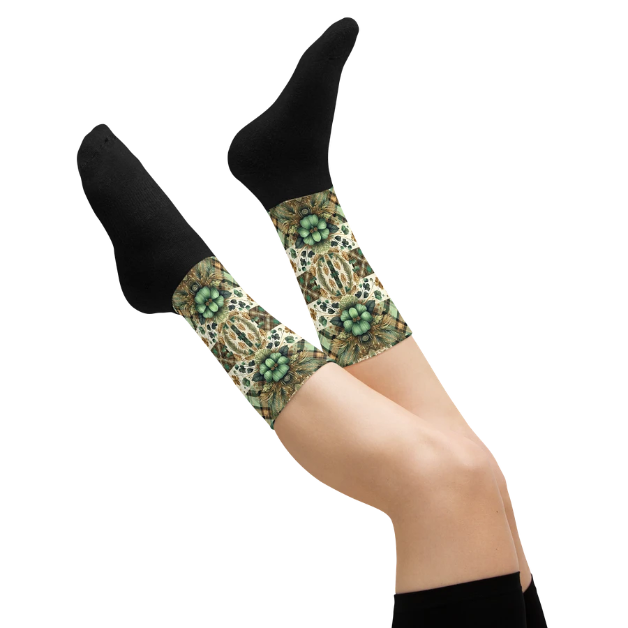 Green Kaleidoscope Dream Socks product image (23)