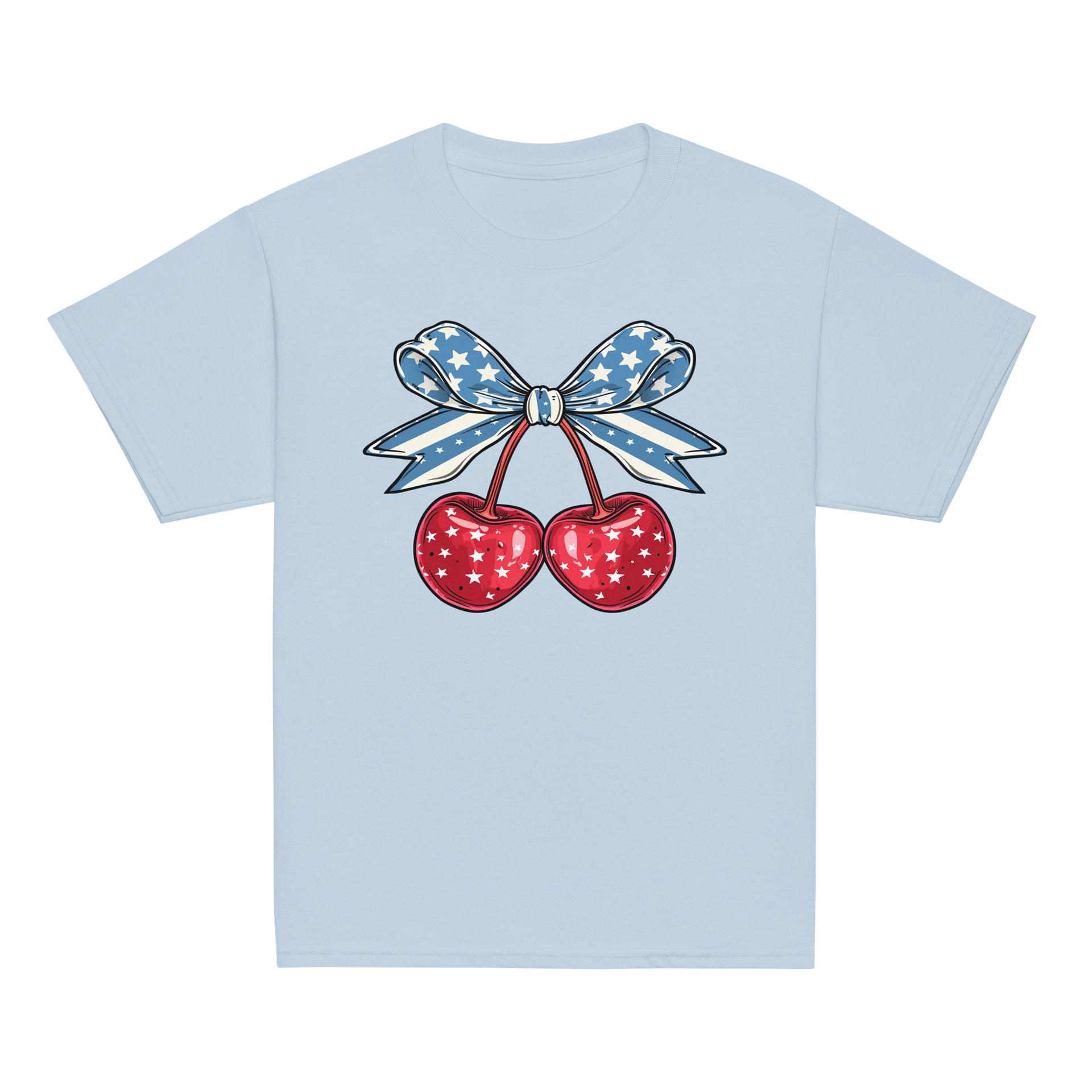 Cherry Bow Youth Tee product image (9)