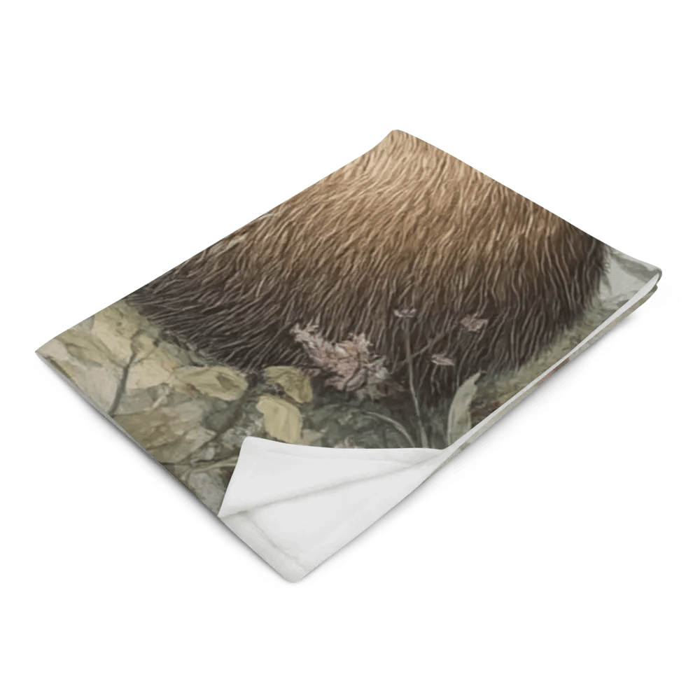 Raccoon Family Throw Blanket product image (6)