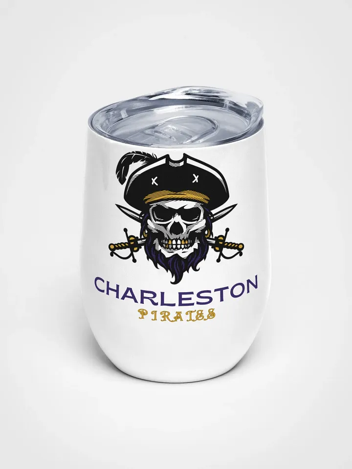 Charleston Pirates Wine Tumbler product image (1)