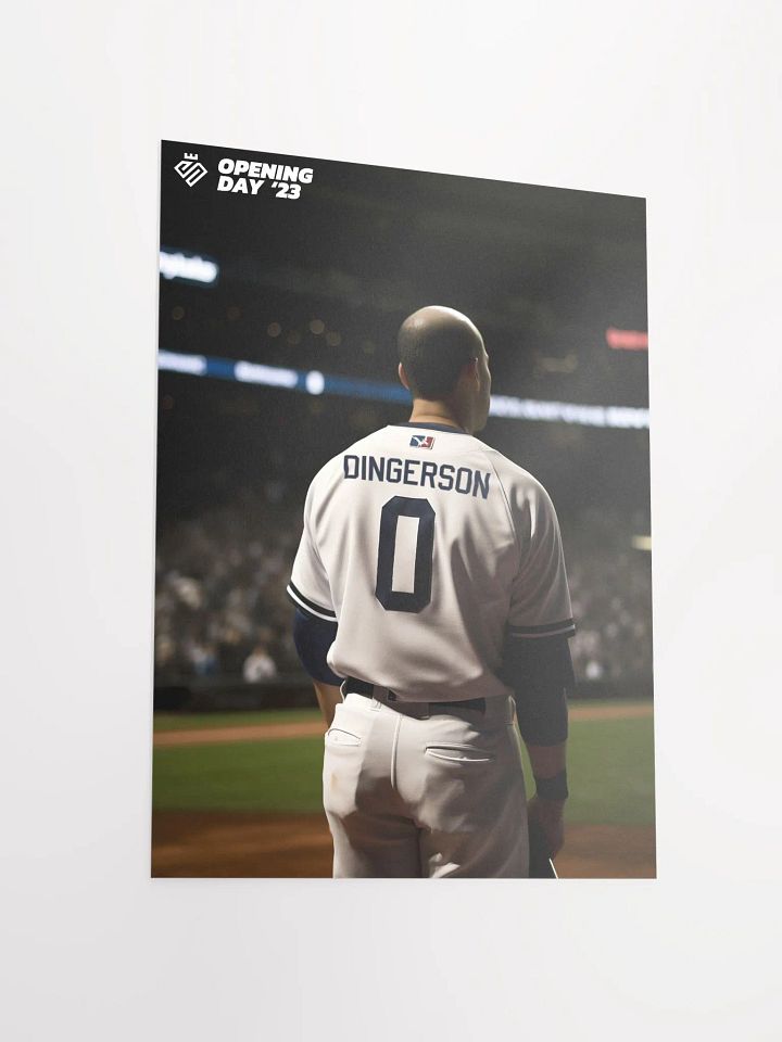 Dingerson's Debut Poster product image (1)