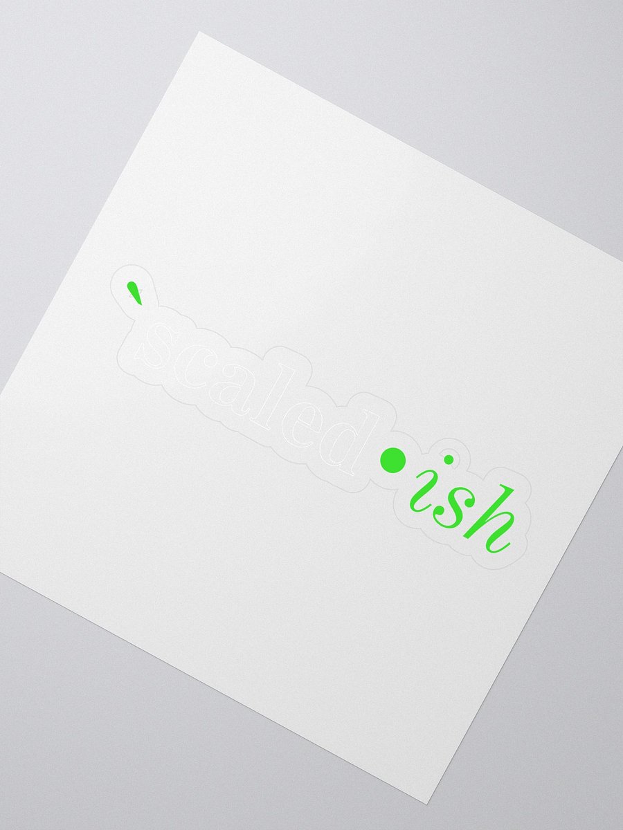Scaledish Sticker product image (2)