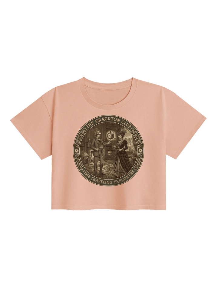“The Crackton Club – Time Traveling Explorers” – Crop Top product image (13)