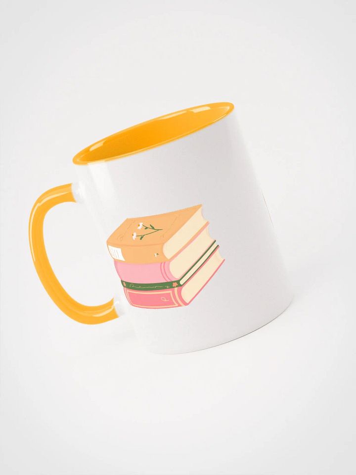 My Happy Space, Cat Reading Ceramic Mug product image (2)