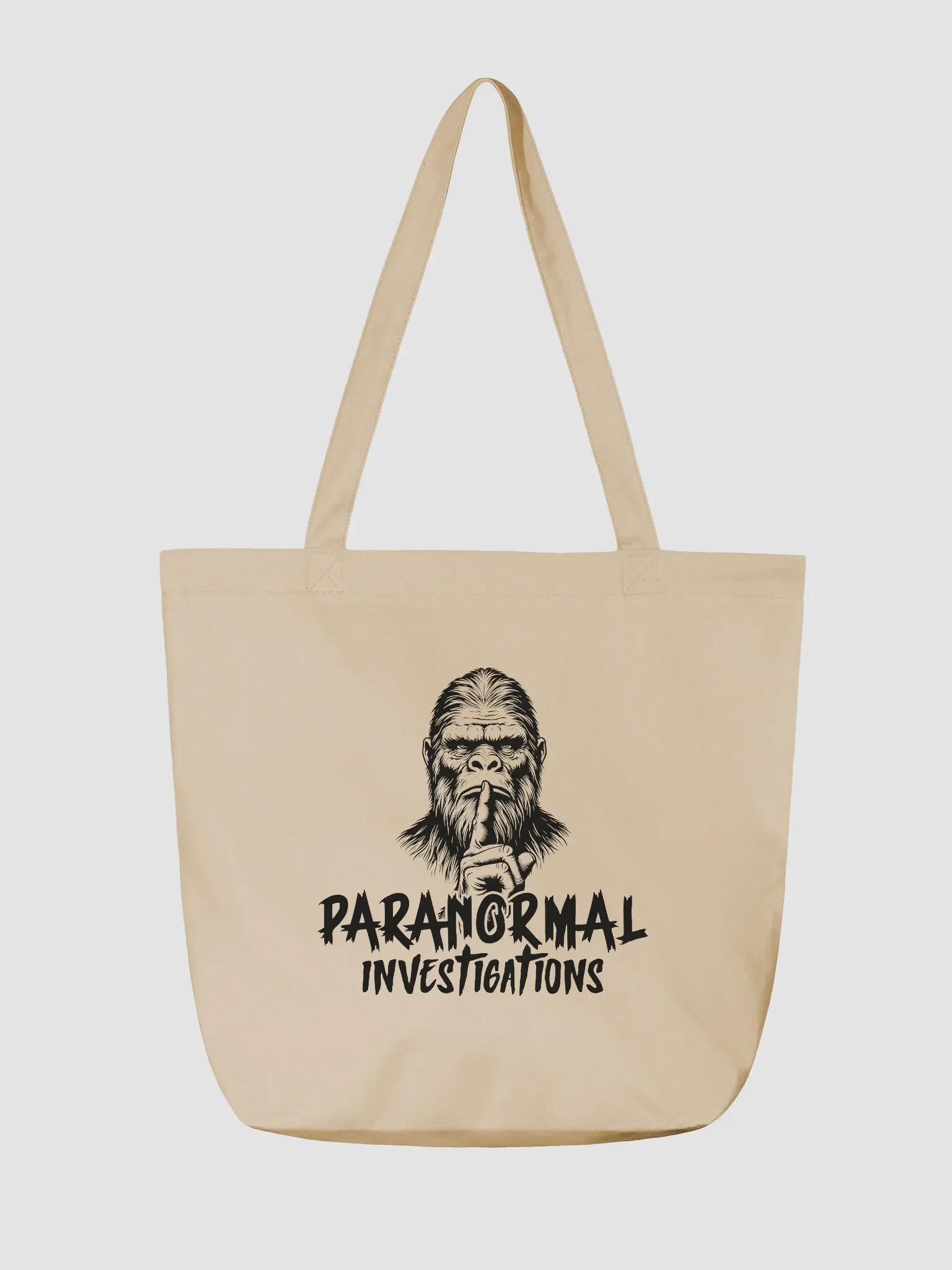 Bigfoot Paranormal Statement Eco Tote product image (2)