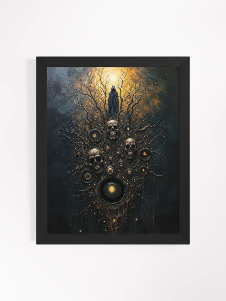 Dark Design Framed Print product image (3)
