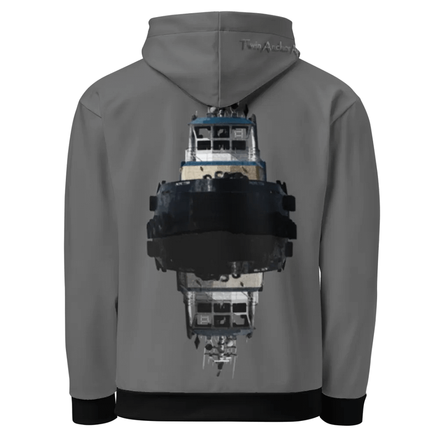 Gray Pacific Titan Reflection Hoodie product image (7)