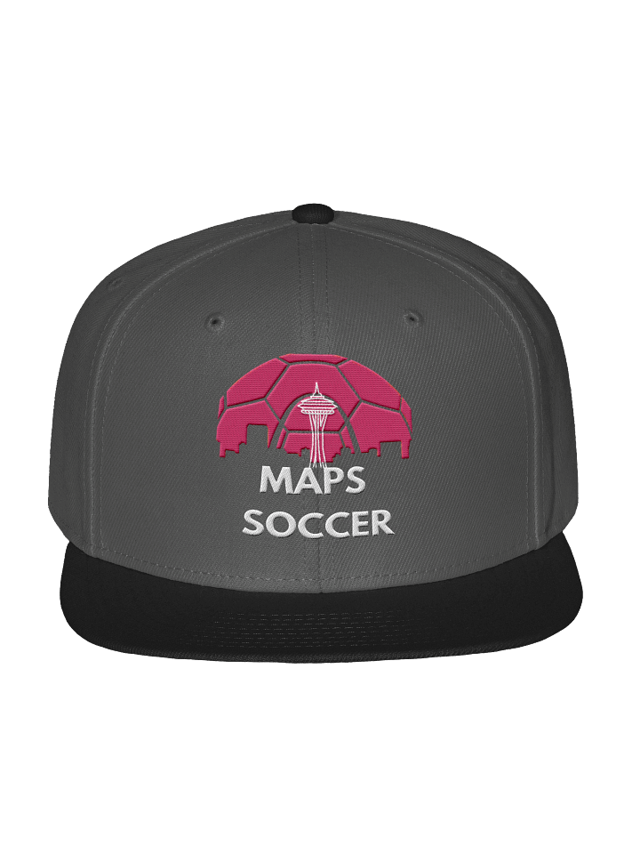 MAPS Varsity Soccer Wool Blend Snapback Cap product image (1)