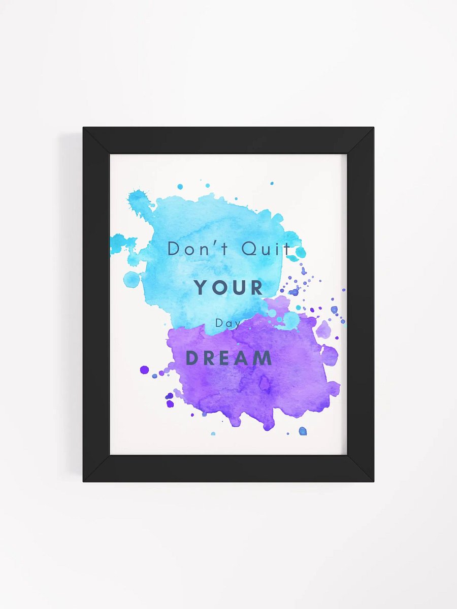 Motivational Wood Framed Poster product image (4)