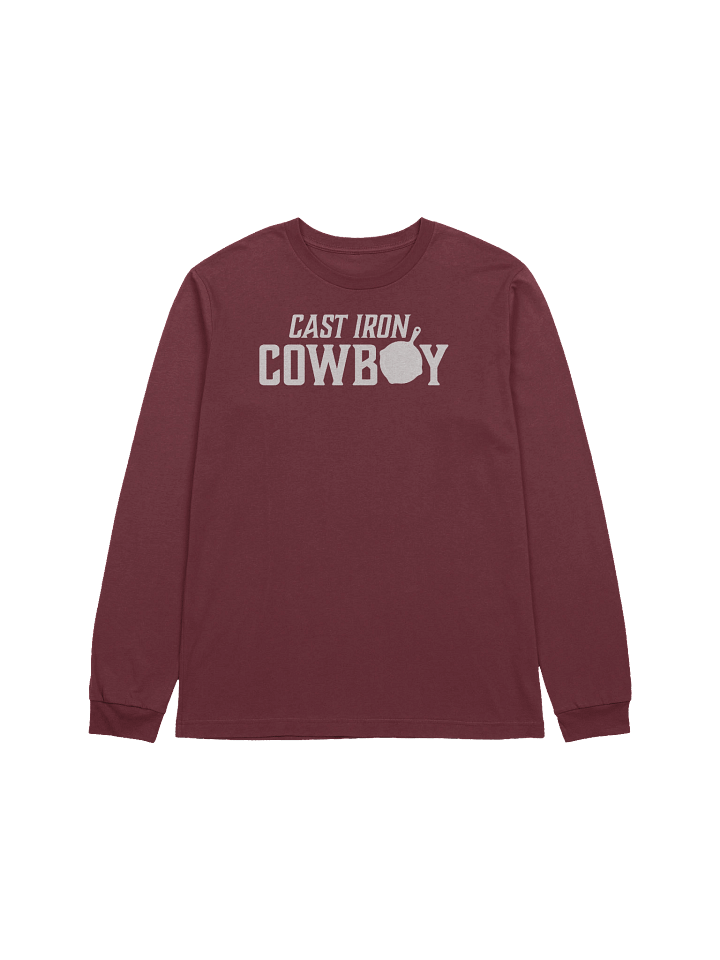Cast Iron Cowboy Long Sleeved T-Shirt product image (1)