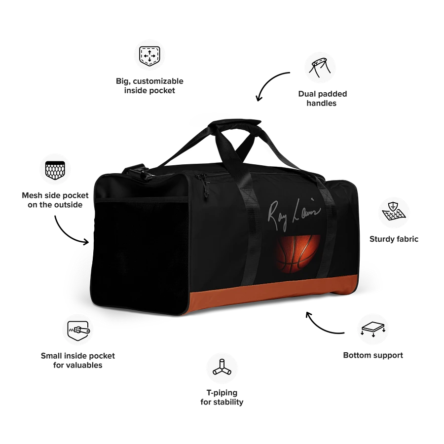 L.A. Basketball Legend Raymond Lewis Signature Bag product image (13)