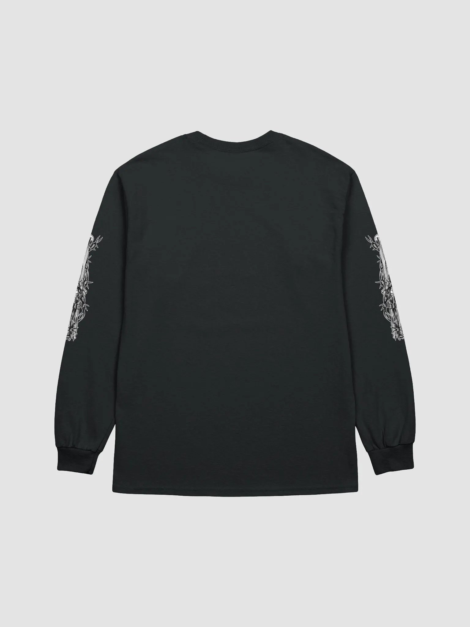 Metal Skull n' Bones Long Sleeve T-Shirt product image (7)