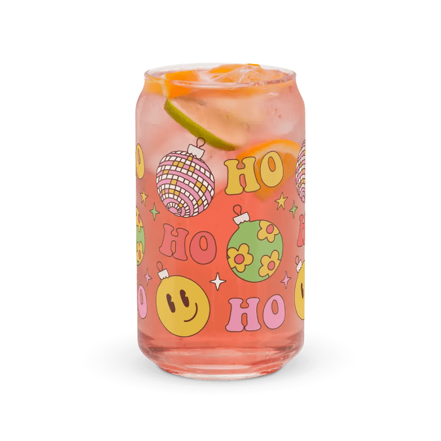 Ho Ho Smile Pattern Sipper Glass product image (37)
