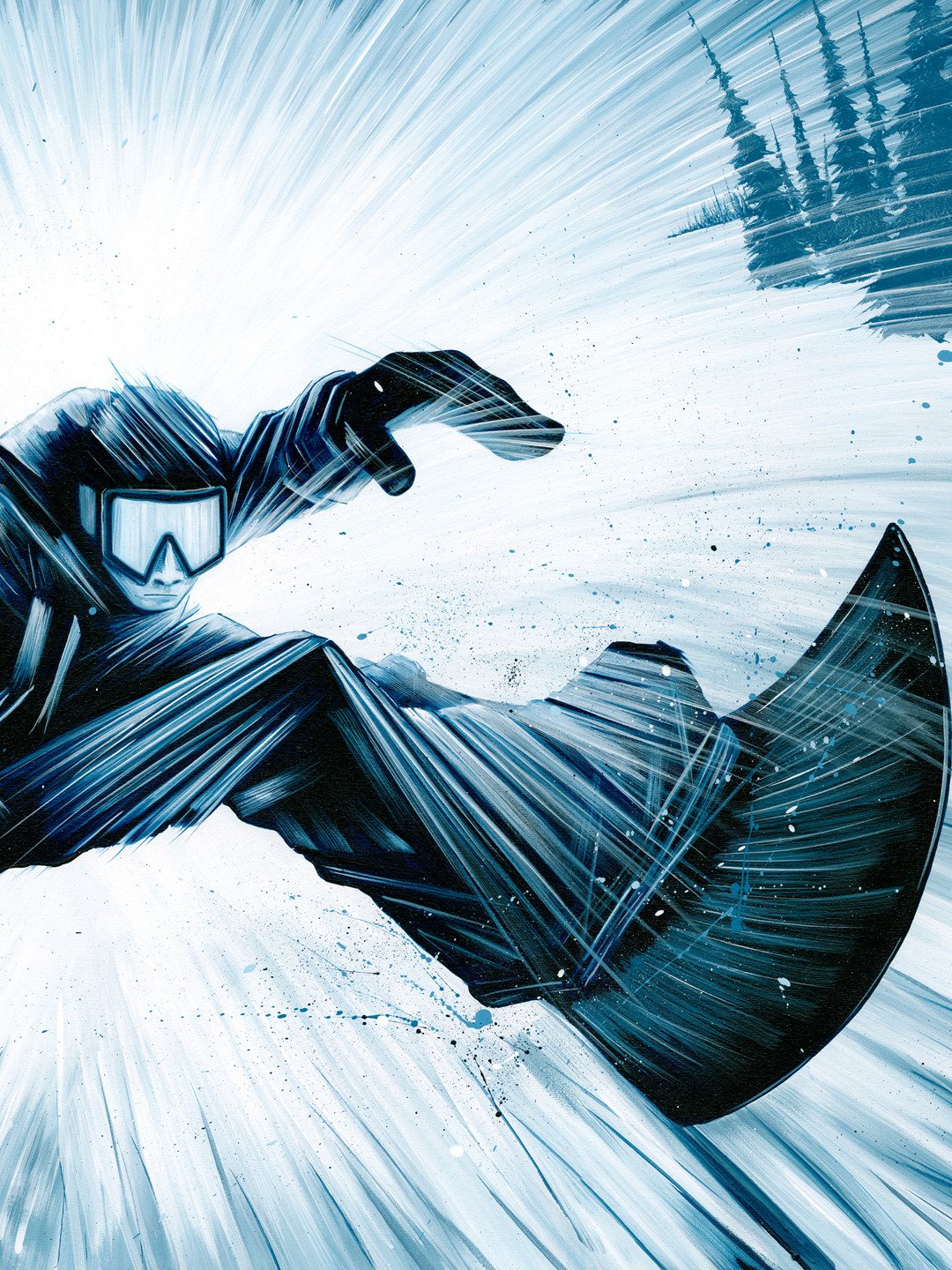 Grooverider (Goofy) - Original Painting product image (10)