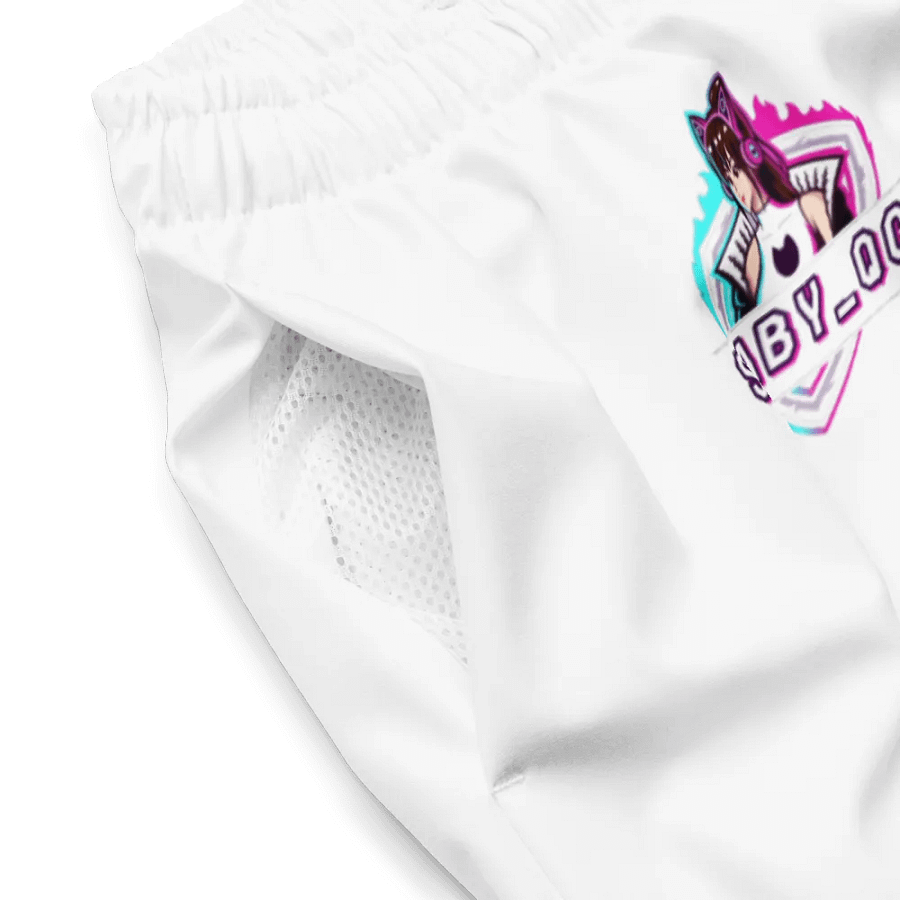 SABY_QC Shield Logo Illustrated Swim Trunks product image (4)