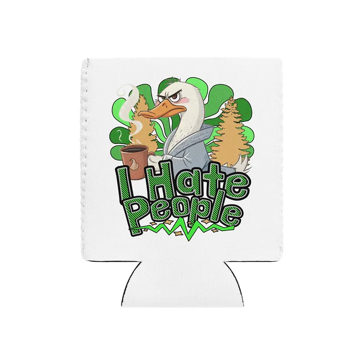 I Hate People Goose Quirky Can Cooler product image (2)