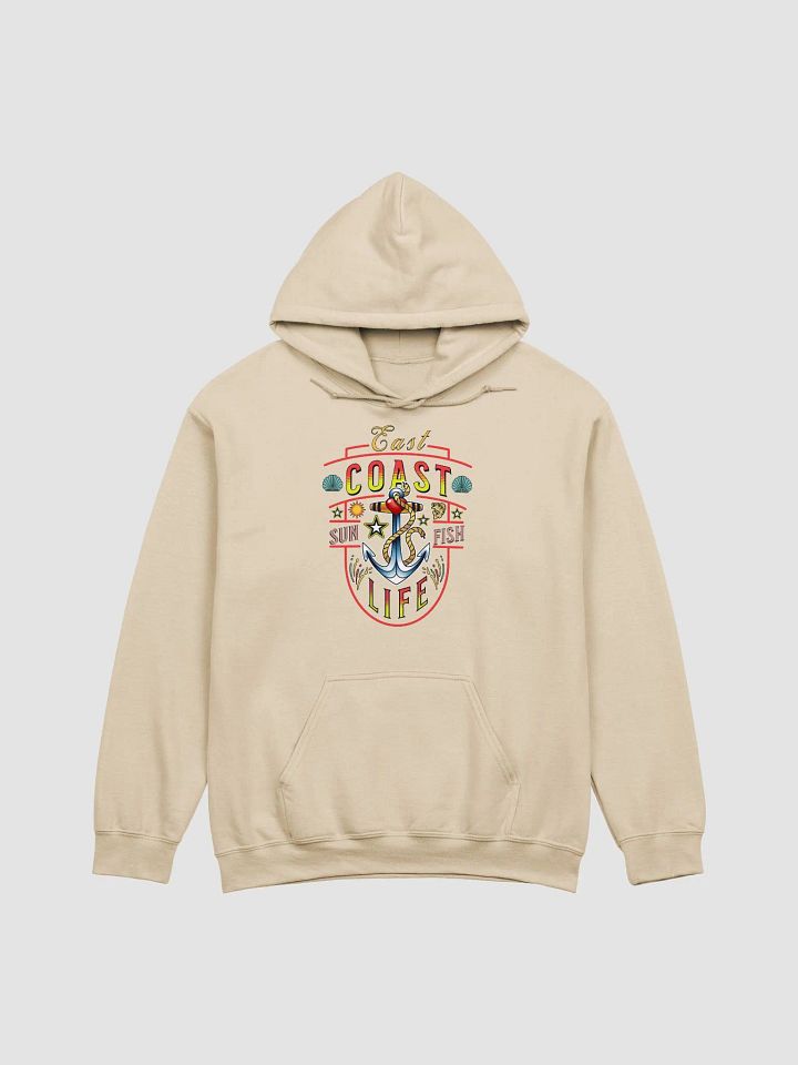 East Coast Life Sun Fish Hoodie product image (28)