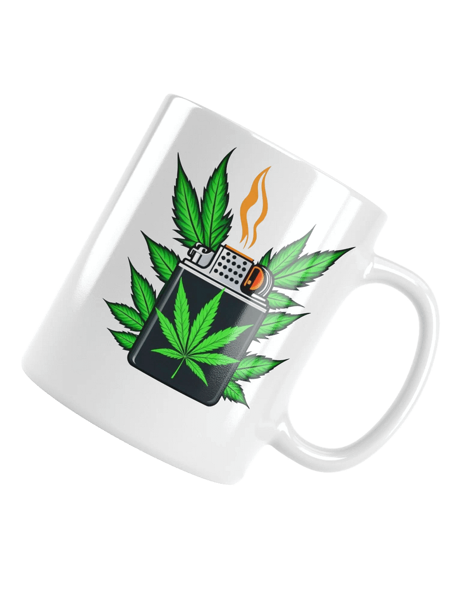 Cannabis Leaf Lighter Mug product image (12)